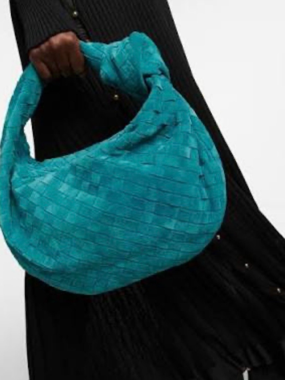 Bottega suede jodie scuba (teal color)